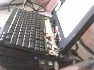 Side View, the connectors are closed to camera.