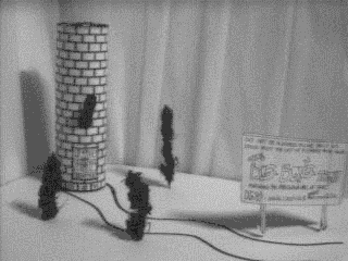 "Spark Monks shown larger than actual size ;o)